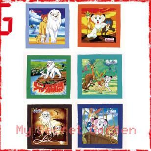 Kimba the White Lion ( Jungle Emperor )ジャングル大帝 anime Cloth Patch or Magnet Set 1a or 1b